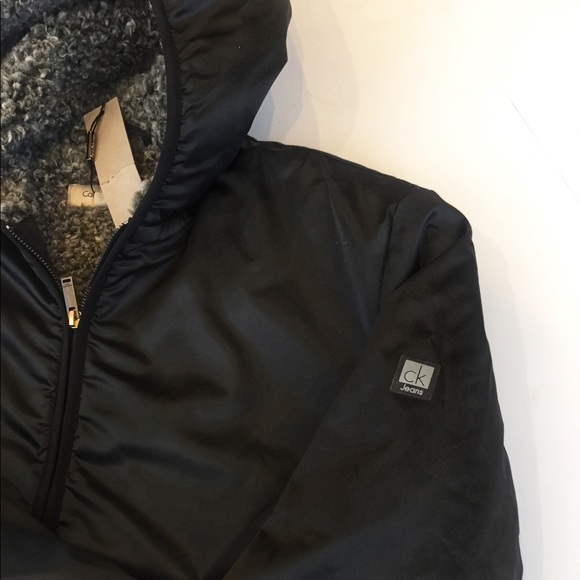 NWT Calvin Klein Jeans Men's Zip Hoodie Jacket M - Picture 5 of 8